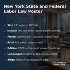 New York labor law poster specifications.